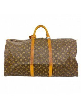 Louis Vuitton Boston Bag Monogram Keepall 60 Brown